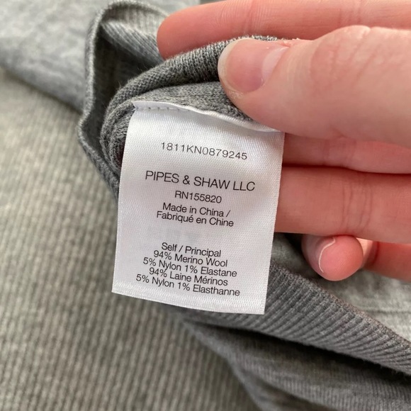 VERONICA BEARD MIXED MEDIA SWEATER S - Picture 3 of 3